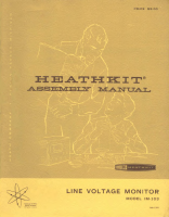 Heathkit IM-103 - Manual 